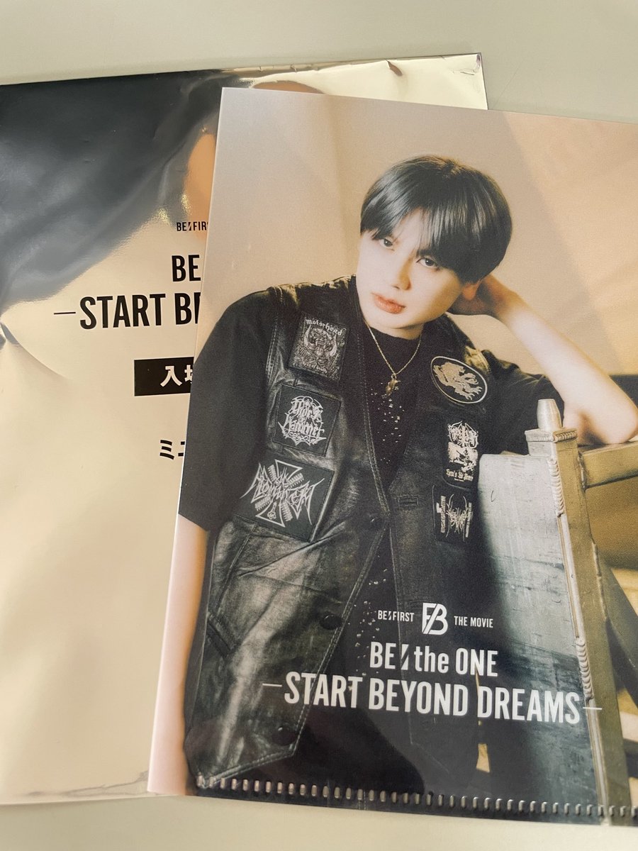 BE:the one -START BEYOND DREAMS- BE:FIRST 映画 入場特典 第3弾 ミニ