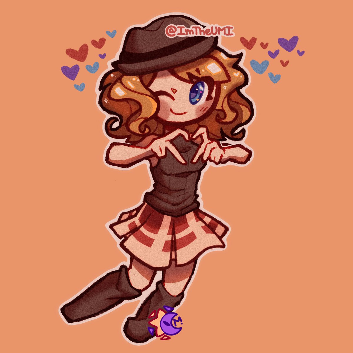 Inspired by one of the poses in <a href="/SushiKittiii/">Sushi</a> ‘s video!!

Absolutely adore the curly wig for Serena <3