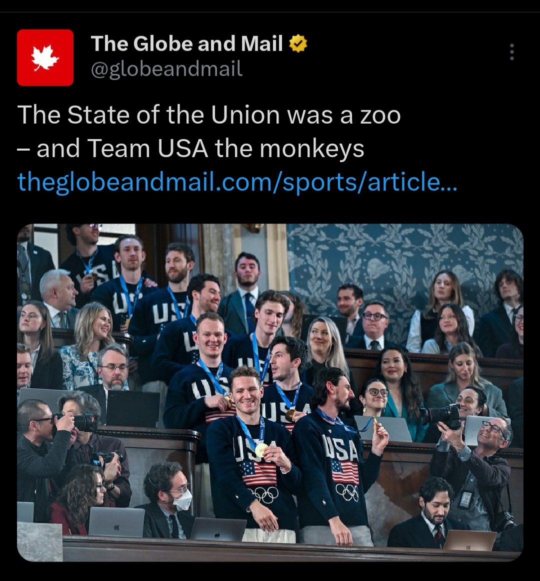 Let me say this about the <a href="/globeandmail/">The Globe and Mail</a> 's decision to run this lede.

What the editors at The Globe and Mail chose to print wasn’t edgy. It wasn’t clever. It wasn’t even sharp. It was lazy, inflammatory, and grotesquely irresponsible.

To describe the “state of the union as a