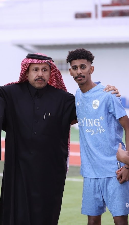 _Fss27's tweet photo. وحاب اشكر الرئيس ابو سليمان يلي كان الأب الروحي للفريق نفتخر فيك كثير الله يعطيه العافيه و يسعده يارب و باذن الله نعوضه فالجاي 🩵🩵 https://t.co/Y6Dp6snP7S
