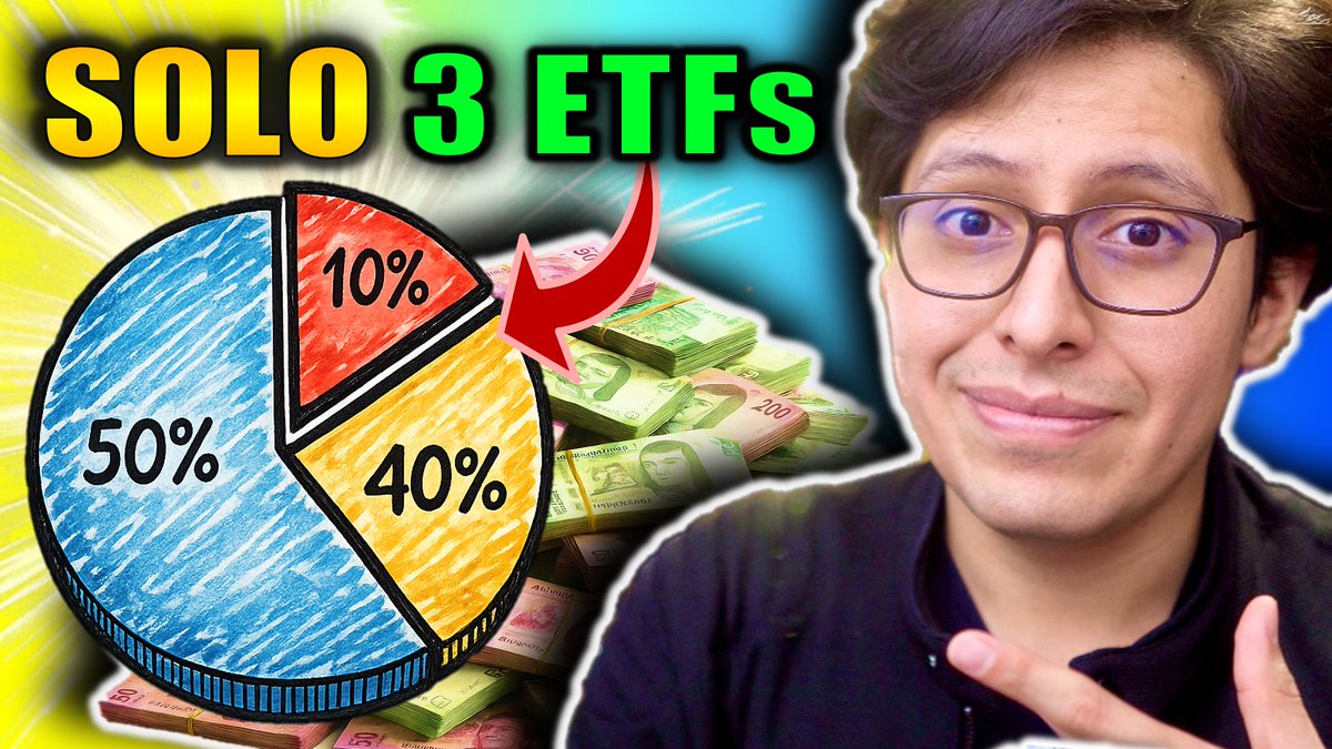 El MEJOR portafolio de inversión (sólo 3 ETFs) ➡️ youtu.be/yjoZkljLCKQ