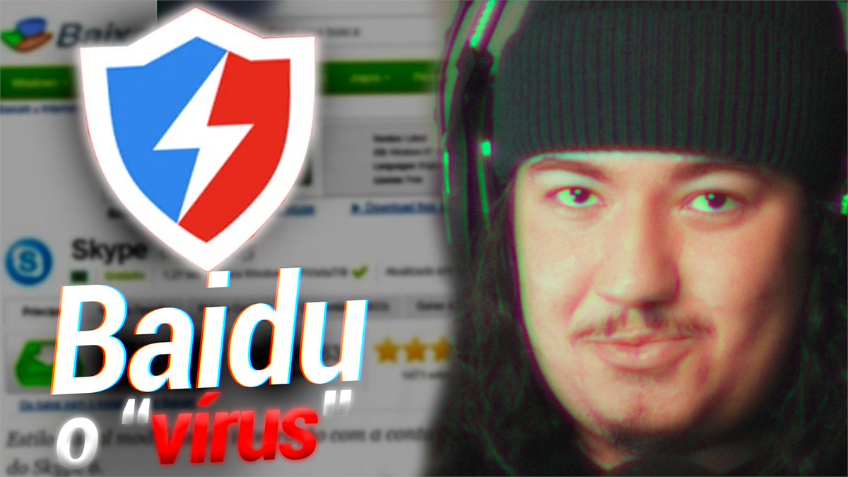VÍDEO NOVO!

BAIDU: o "Vírus" do Baixaki.

Quem nunca passou pelas aventuras de desinstalar um hao123 ou baidu anti virus da vida, né?

Confira a história - youtube.com/watch?v=z9dk2S…

Um RT ajudaria DEMAIS!!!!