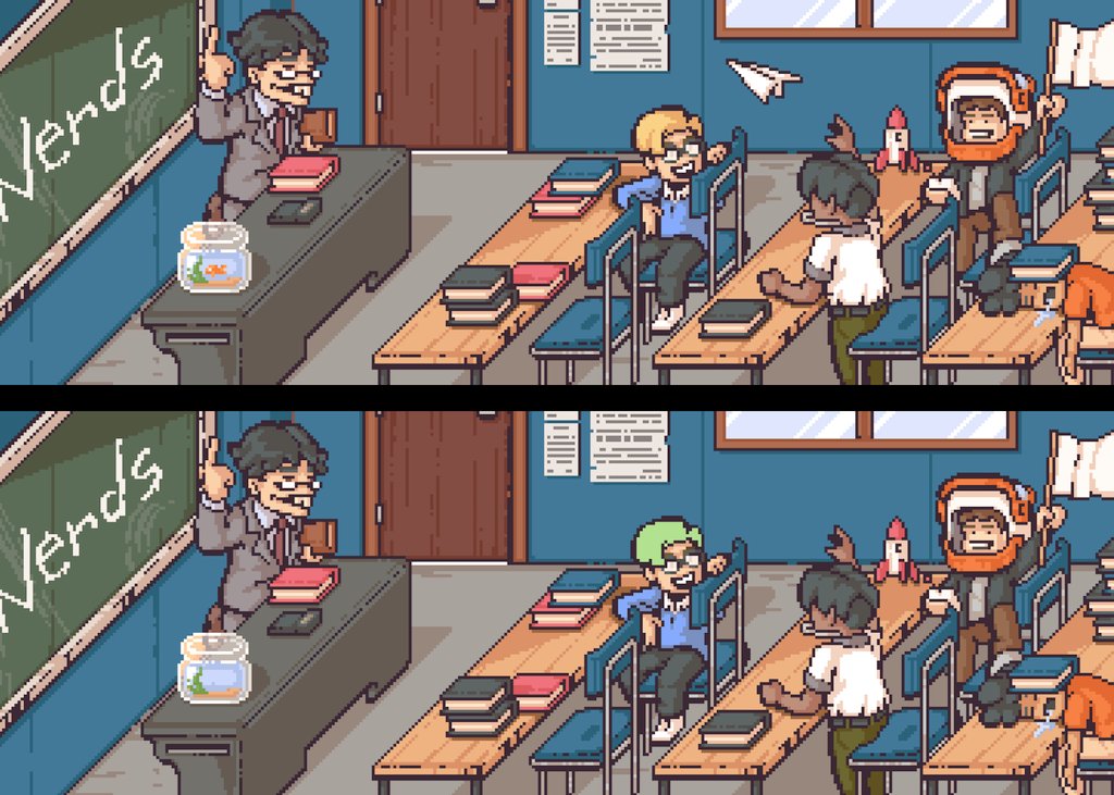 Spot the 5 differences: 

Nurds arr shupposed to be shmart... sho to enshur our WL goesh to real nurds, fhind th 5 diffrenshes and drop your whallet 🤓

Givhing WL to peopel who get it rhight!