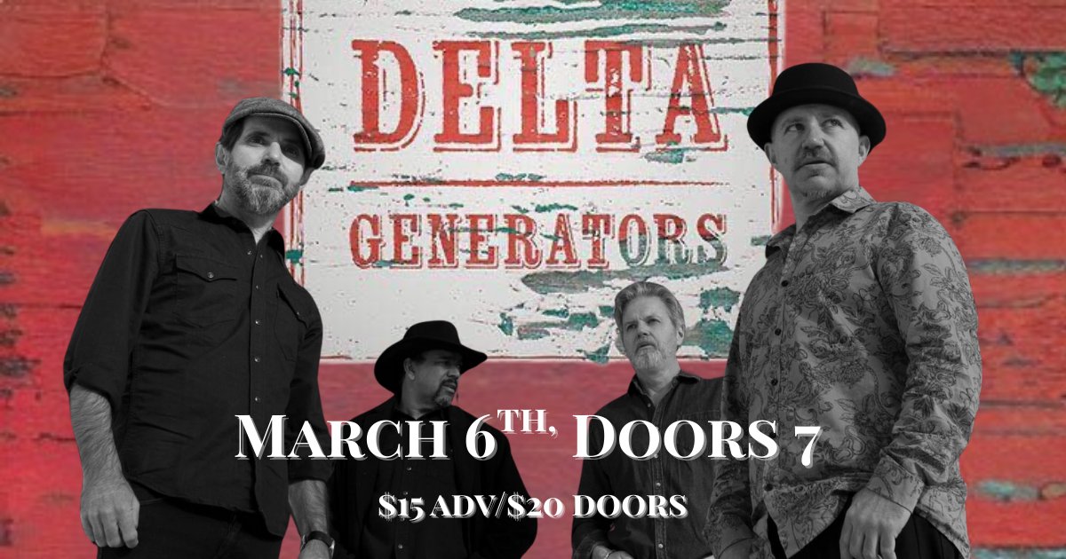 DeltaGenerators's tweet photo. Delta Generators_March 6th_Lizard Lounge_Cambridge, MA. - https://t.co/Sgbe2qnjJ2 https://t.co/BrWtCfC9YF