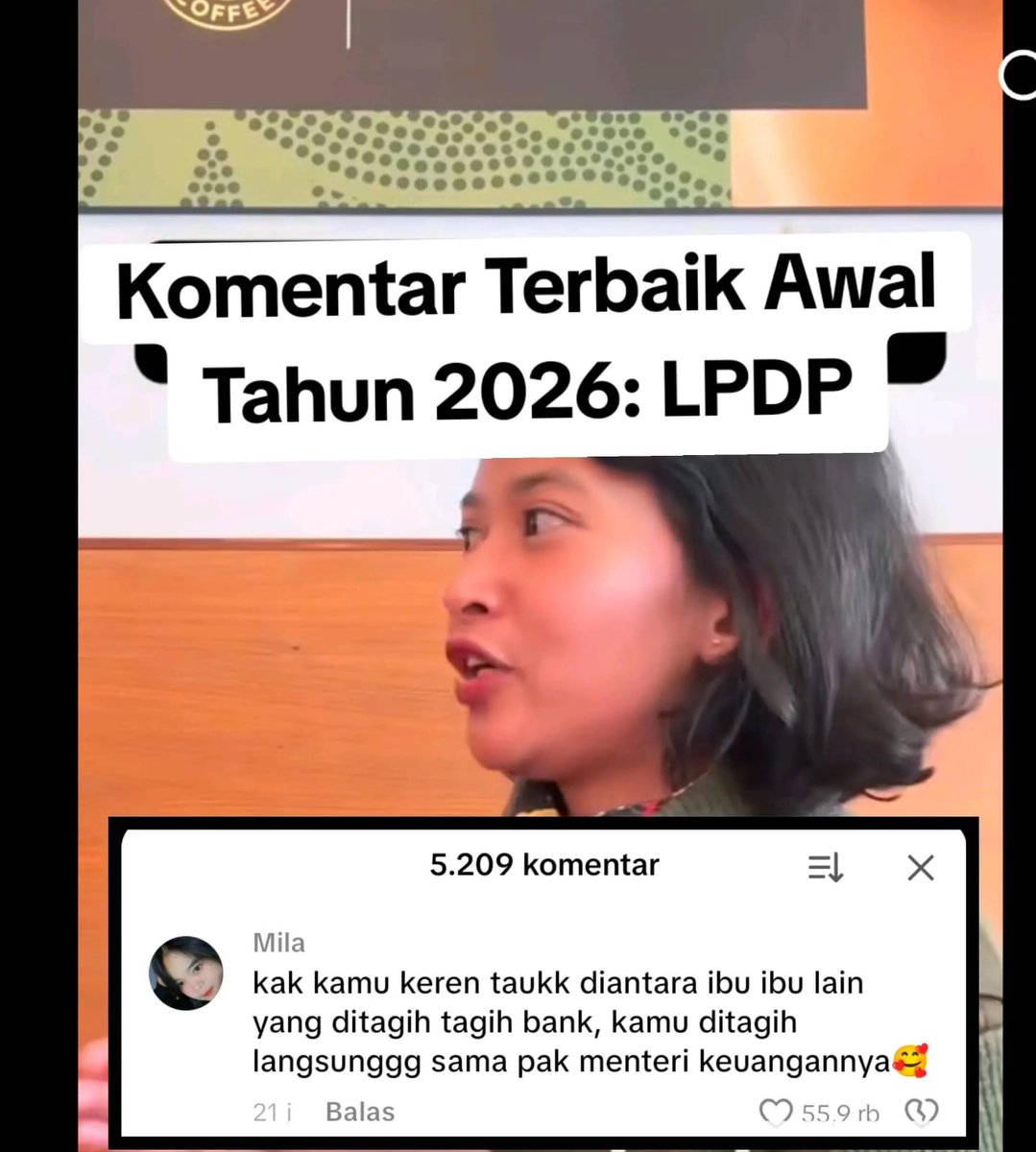 Menurut saya ini termasuk komentar terbaik LPDP untuk DS 🙏😀
