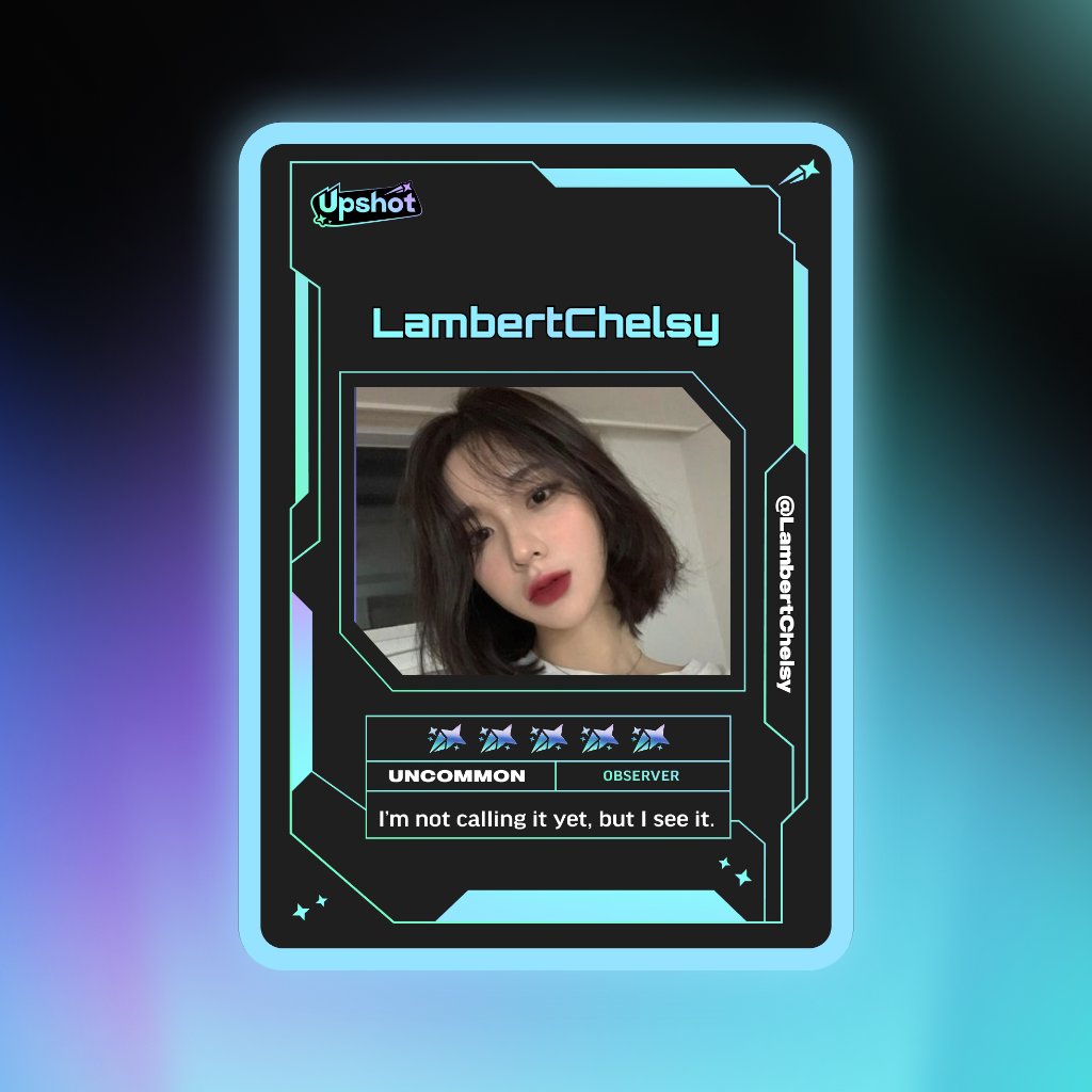 LambertChelsy's tweet photo. Just ripped my Predictor Card!

Ready to claim instant cash prizes, free packs and more.

Welcome to Prediction Play on @upshot_cards

Your turn
https://t.co/ntG9CgDC9t https://t.co/Wq0lf36L5s