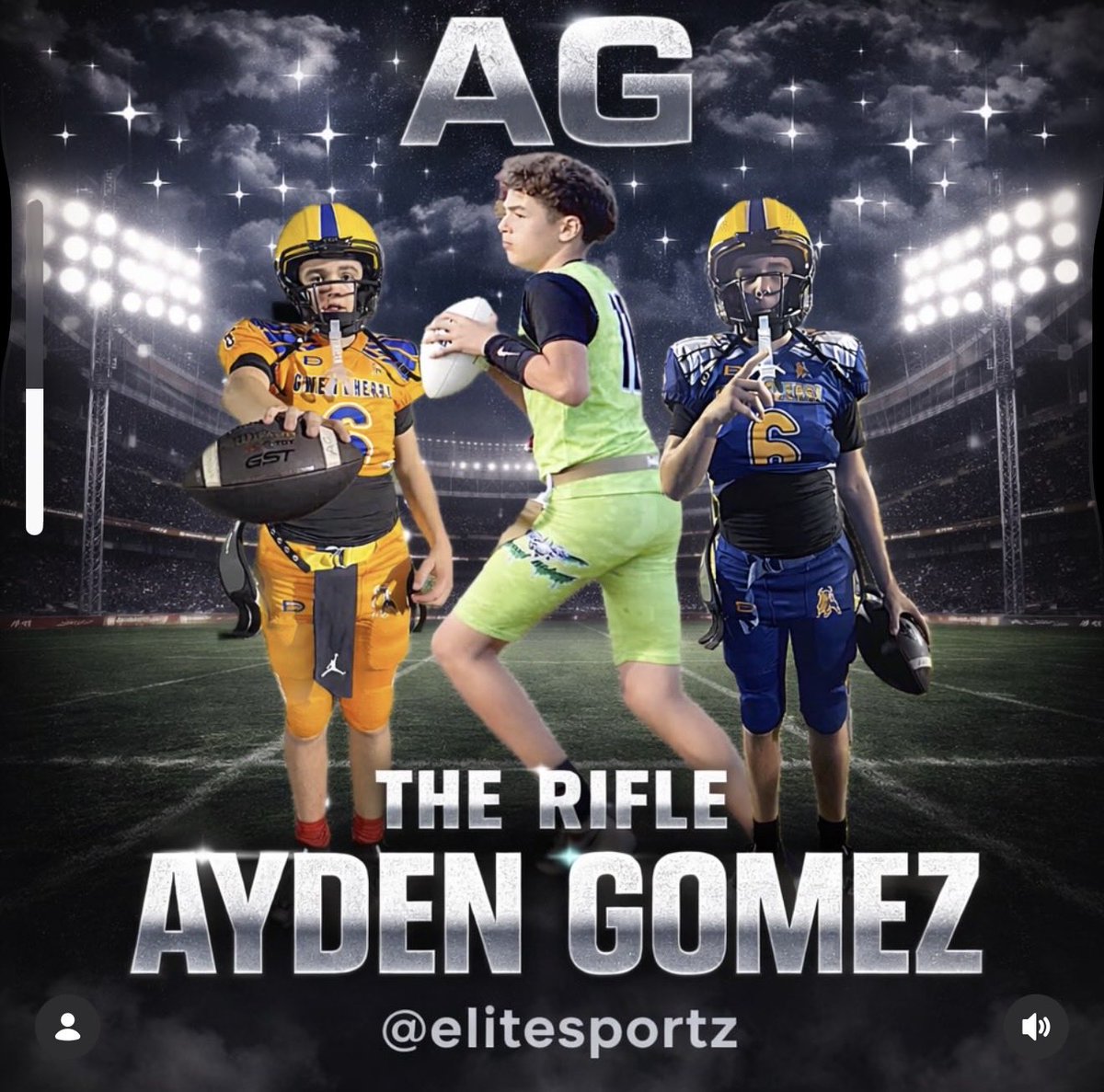 Ayden ‘AG’ Gomez QB '30 tweet media