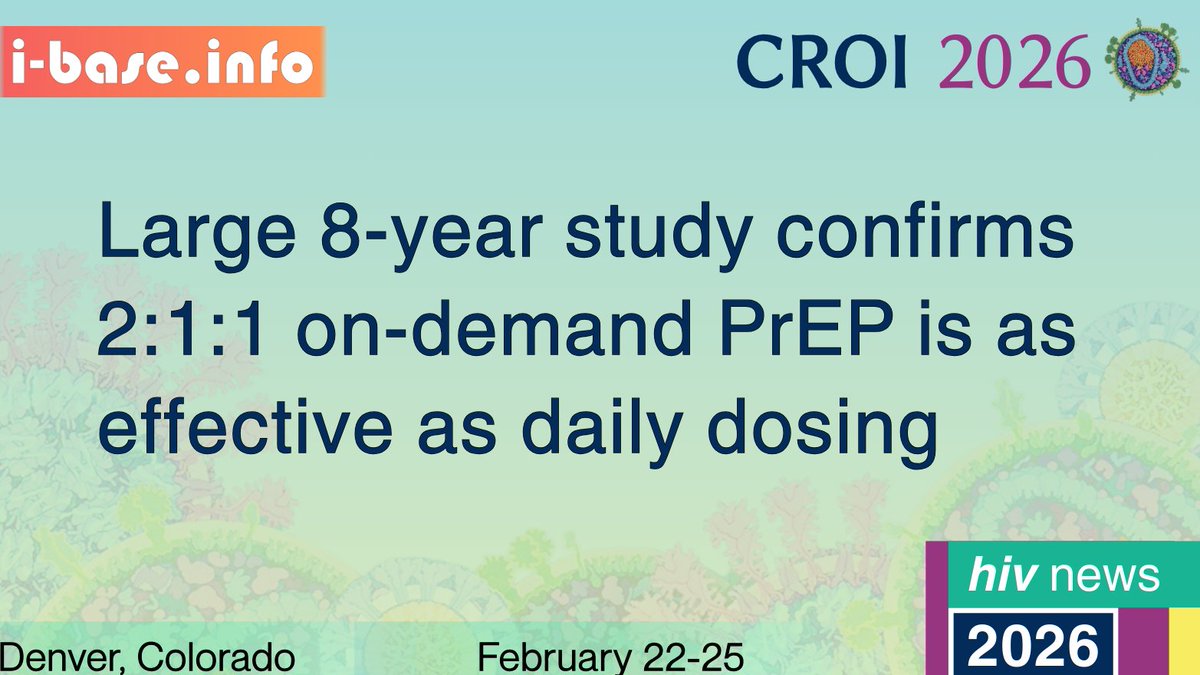 HIV i-Base tweet media