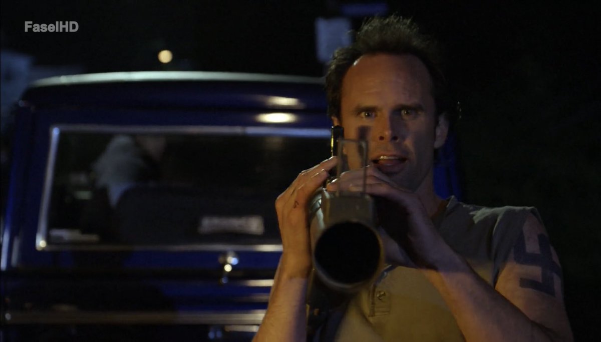 #Justified القوت تابعت المسلسل عشان شخصيته في ذا شيلد