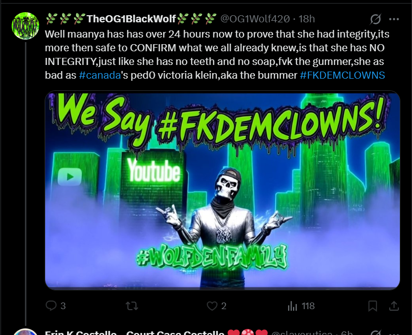 Proof is in the pudding. Not sorry I am busy earning six figures rather than waste time on xitter like you &amp; your enablers.