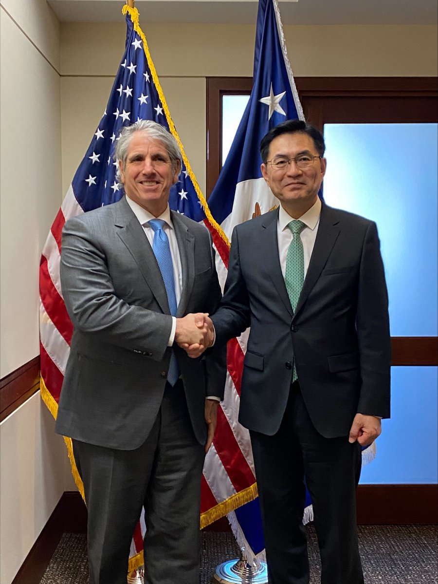 Under Secretary of State Thomas G. DiNanno tweet media