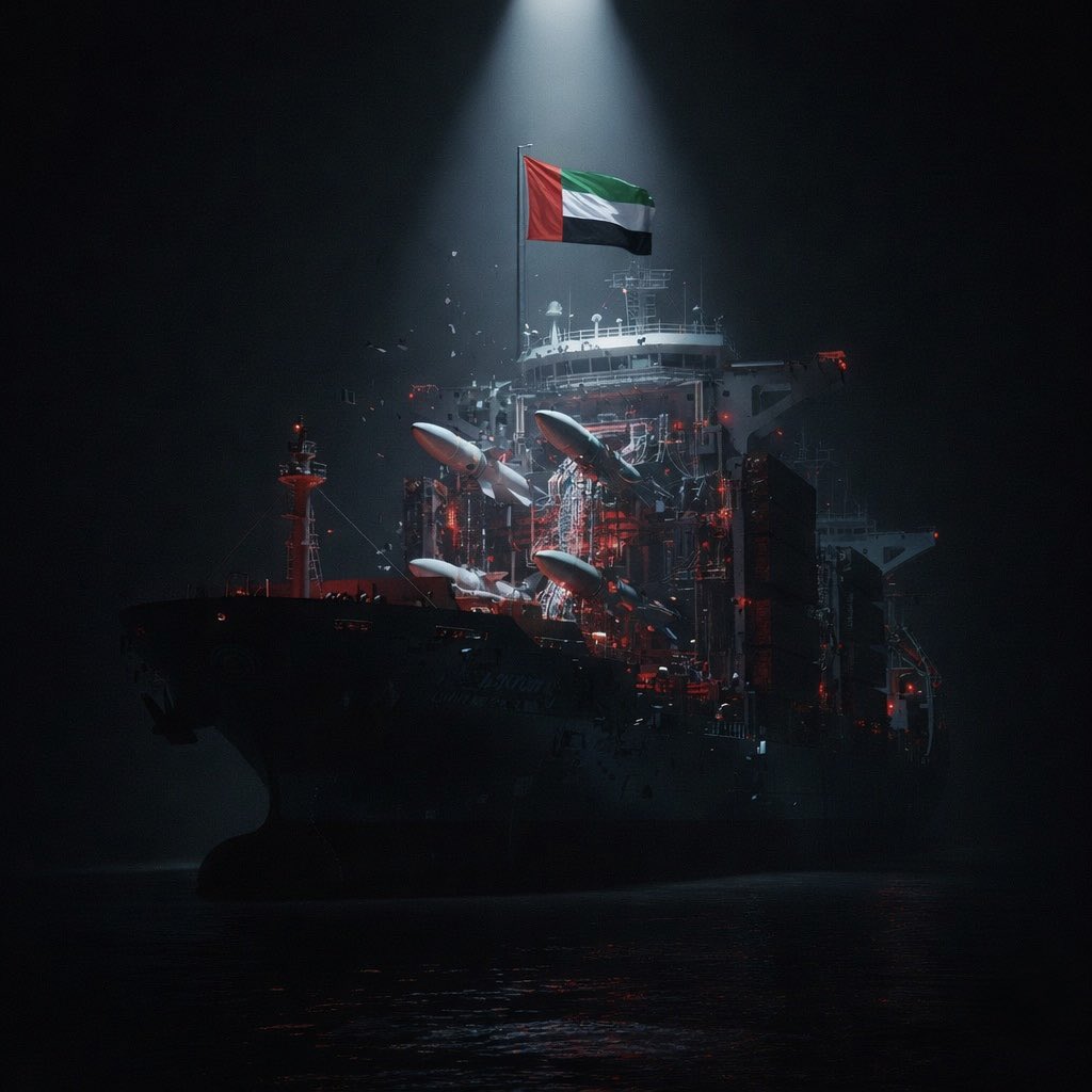 🚢 #أسطول_الظل في قبضة الضوء.

#واشنطن تمزق أقنعة التجارة و تضرب شبكات المشتريات العسكرية الإيرانية في الإمارات.

العقوبات تطال كيانات متورطة في هندسة الباليستي و تطوير الأسلحة المتقدمة.

حرب صامتة لتفكيك ممرات التوريد الرمادية .. هل بدأت «#خيوط_الظل» بالتقطع؟ 

#أمريكا #الإمارات
