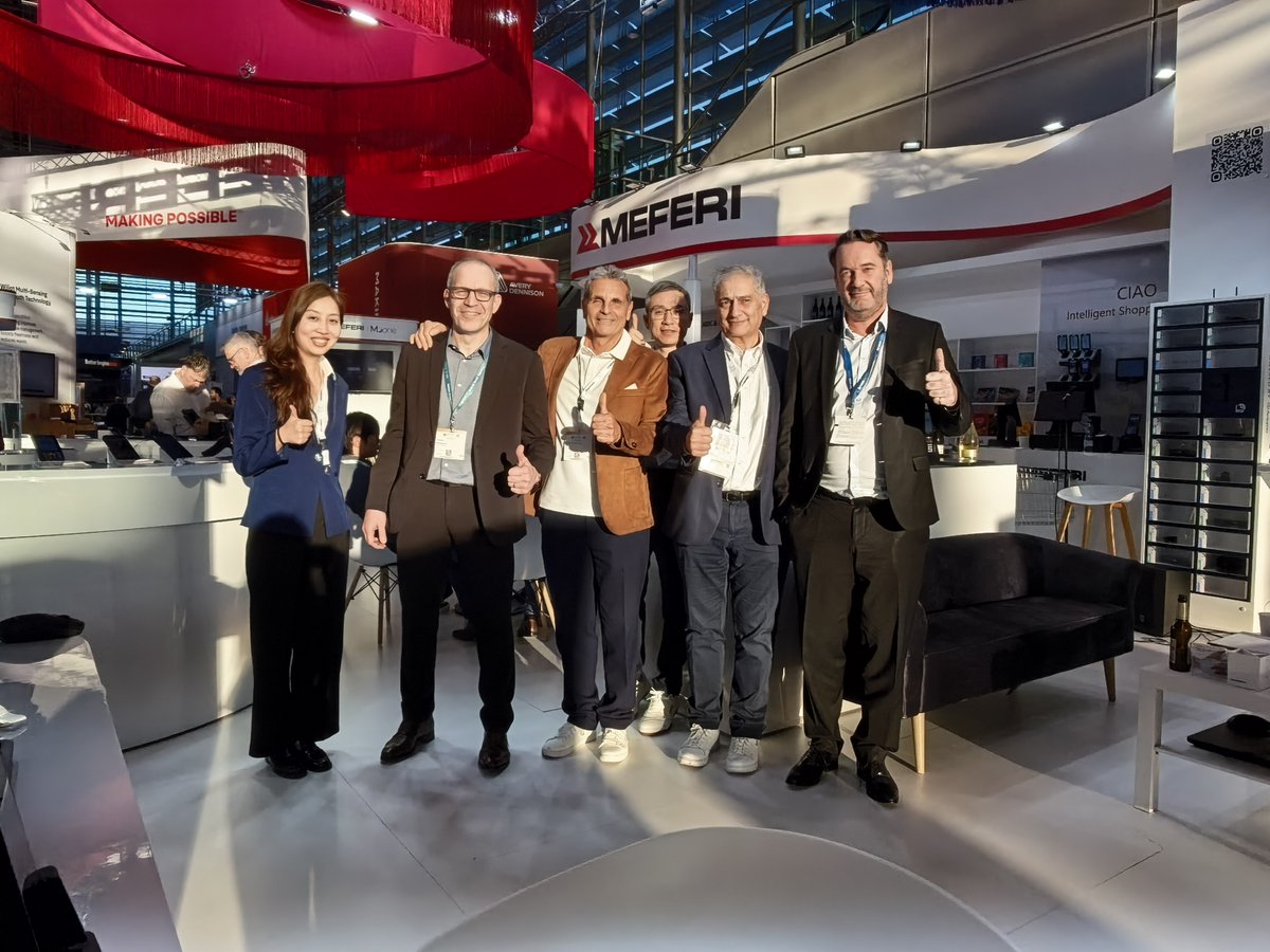 Meferi_Tech's tweet photo. 🚀 EuroShop 2026 | Day 4 at MEFERI

Day 4 has been intense and productive. A big thank you to our partners for showcasing integrated solutions built with MEFERI technologies across their booths.

Our collaborations go beyond hardware supply. Together, we deliver integrated solutions that reduce processing time, eliminate errors, increase operational efficiency, and drive measurable business growth for end customers.

As a full-cycle OEM/ODM manufacturer, MEFERI combines reliable devices, powerful software, seamless integrations, and comprehensive technical and service support. We focus on secure, durable products with strong TCO performance, efficient global logistics, and balanced pricing for long-term value.

February 26 is the final day of EuroShop 2026.

Visit us at Hall 6 - Booth G80 to explore our latest innovations, discuss integrations, and discover how MEFERI helps advance the AIDC industry.

Let’s connect before the exhibition concludes.

🚀 Be first with ME87 UHF RFID - join the priority waitlist:
👉 https://t.co/6r93OCp8FI

🎁 Register & win prizes:
👉 https://t.co/Az3o89xXP7

#EuroShop2026 #MEFERI #AIDC #RFID #RetailTech #MEFERIexhibits