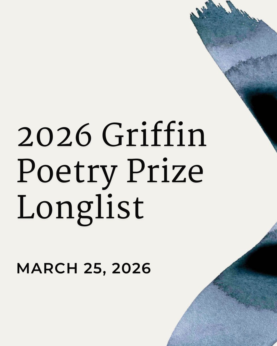 Griffin Poetry Prize tweet media