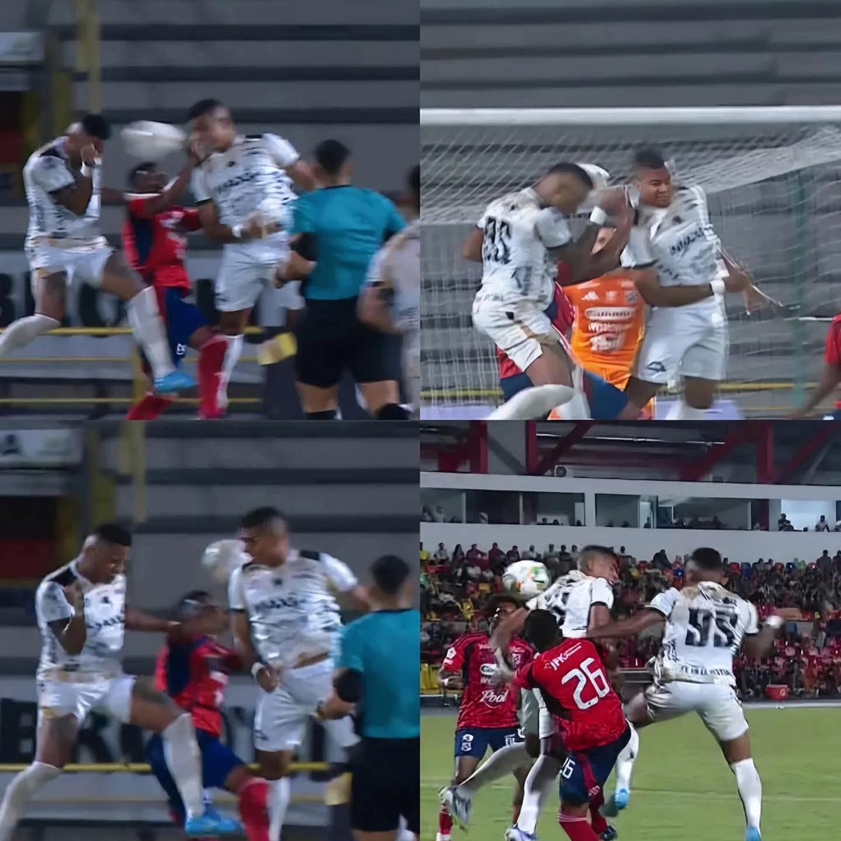 🚨 Integrante del equipo arbitral al finalizar el encuentro Llaneros vs. DIM.

“El Medellín es un club muy cansón, sigan de cansones, ustedes son muy cansones, sigan mandando carticas y quejas”.