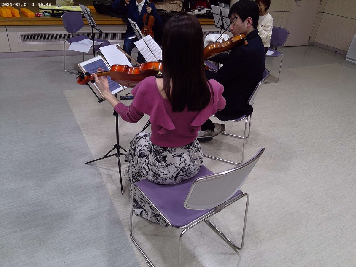 libereture's tweet photo. 20260222
@成瀬駅前コミュニティーセンター

ついに今期始動です！
本日は団員練習！
今決まっている
　⭐️ハイドンの皇帝
　⭐️エルガーの弦楽セレナーデ
を練習しました！

団員募集中です！
練習日程、入団条件などは団のHPをご覧ください！

素敵なリベサウンドを奏でられるよう団員一同頑張ります！ https://t.co/26SwRDLQiI
