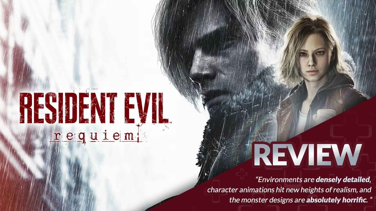 NinWire's tweet photo. Capcom blends classic survival horror with RE4-style action far more seamlessly than expected in Resident Evil Requiem. Grace is a fantastic new lead, the combat is spectacular, and the atmosphere is immaculate.

Check out our full review.

https://t.co/uBbl8dpjvs https://t.co/vMsPg6jYb8