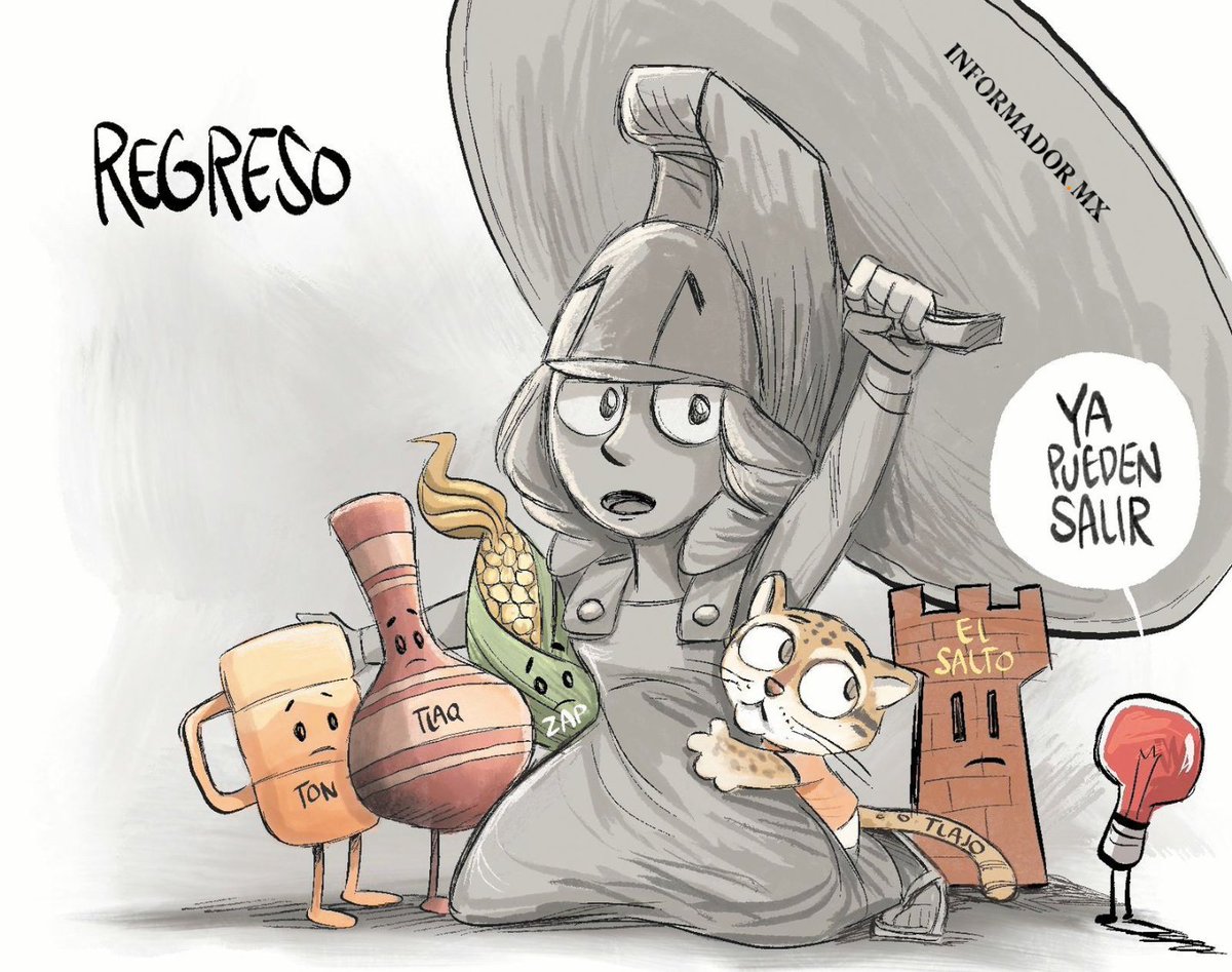 "Regreso" Un #cartón de <a href="/qucho/">Qucho</a> 🗨️¿Qué opinas?
Ve más #cartones en este link 👉 ow.ly/5fER50XScXS