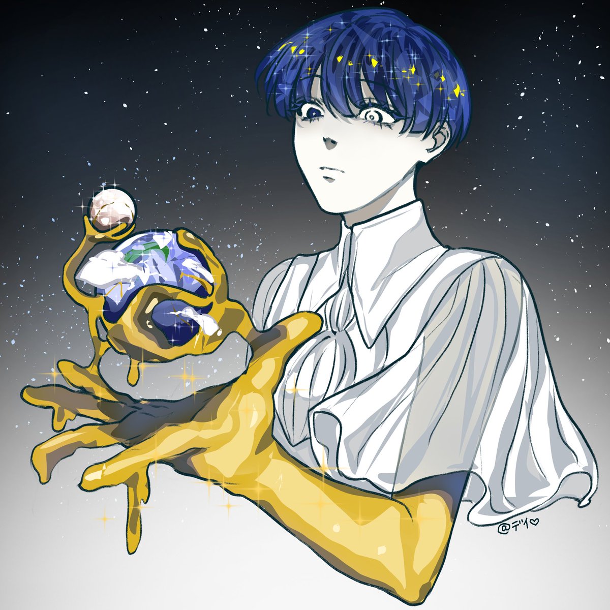 deikokoro's tweet photo. "Burn the bridge."

#housekinokuni_fanart #housekinokuni #HnK #landofthelustrous https://t.co/sPl5owKXAb