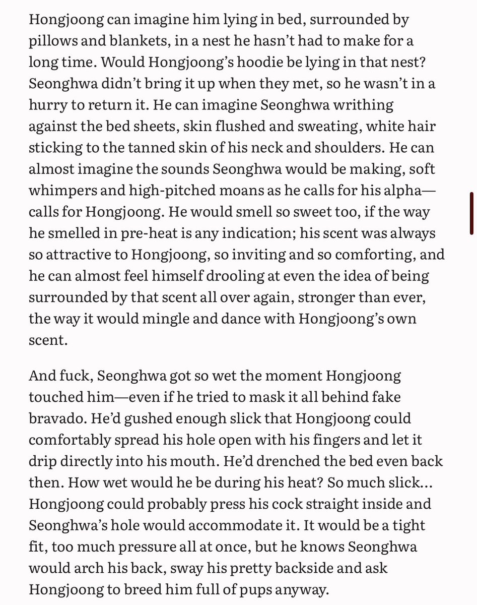 #wipwednesday the return of professor sh x student hj! 🐿️🐰 

hj’s fantasies always tend to run wild when it comes to his omega… the sequel to baby said will be coming at some point 🤭