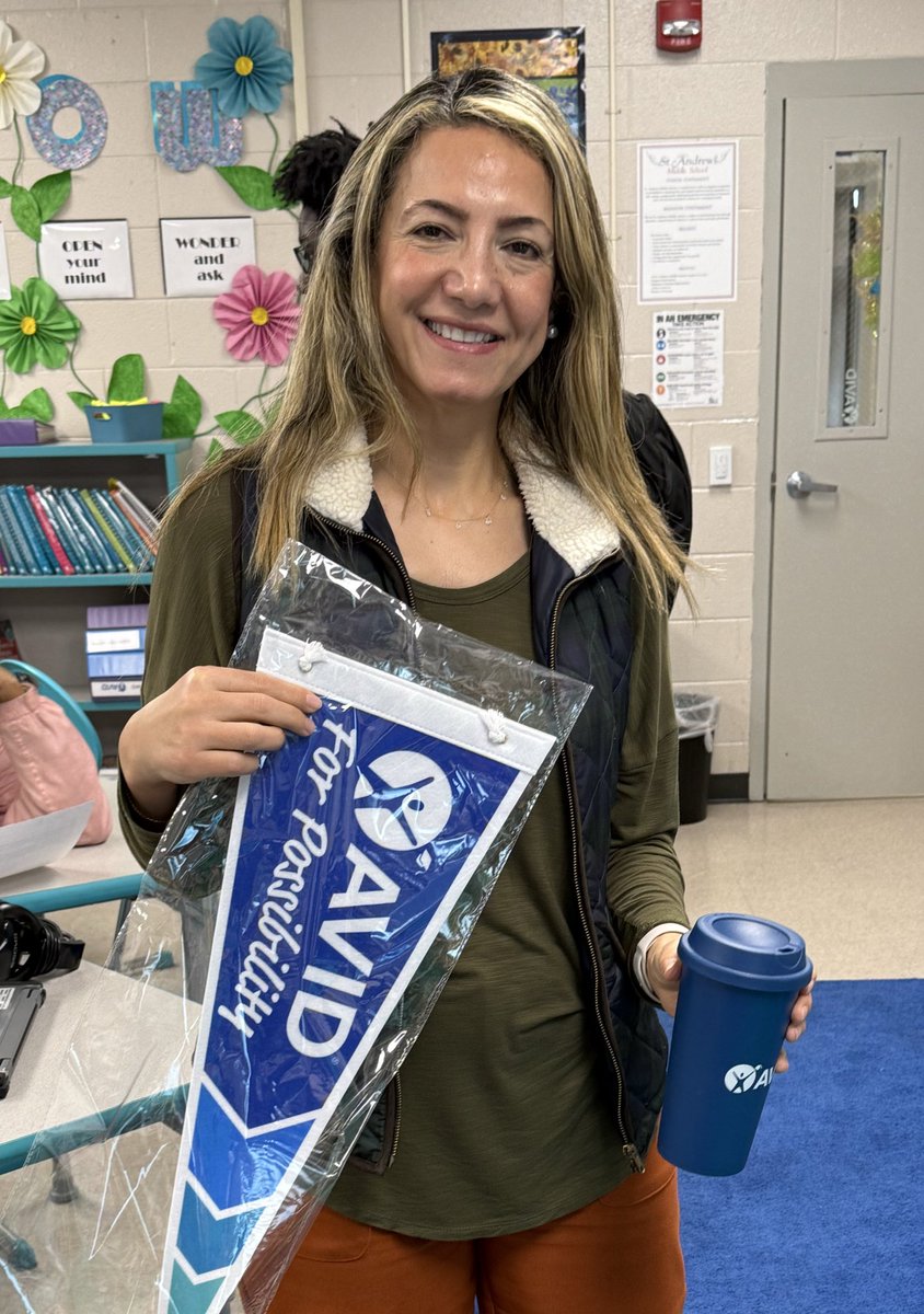 AVID at St. Andrews Middle tweet media