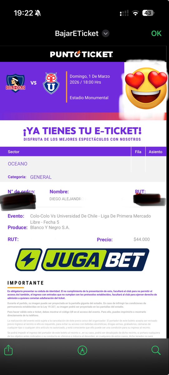 Lo que sufrimos en Punta de Parra fue doloroso pero este domingo podré volver a ver a Colo-Colo. Porque el fútbol también sana, porque cambiar de aire ayuda y es necesario y porque <a href="/ColoColo/">Colo-Colo</a> es un sentimiento que no se puede explicar!
Nos vemos en el Monumental 🤍🖤🔥