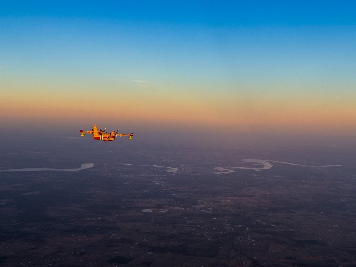 USAS_WW1's tweet image. #MorrillFire #NEWX #wildfires #fire: I'd love to see some @BridgerAero Canadair CL-415EAF Super Scooper fire fighter amphibians scoop water from McConaughy Lake to douse the adjacent Morrill Fire in Nebraska! $BAER! (HT @spacanpanman and @mc_khristina.)