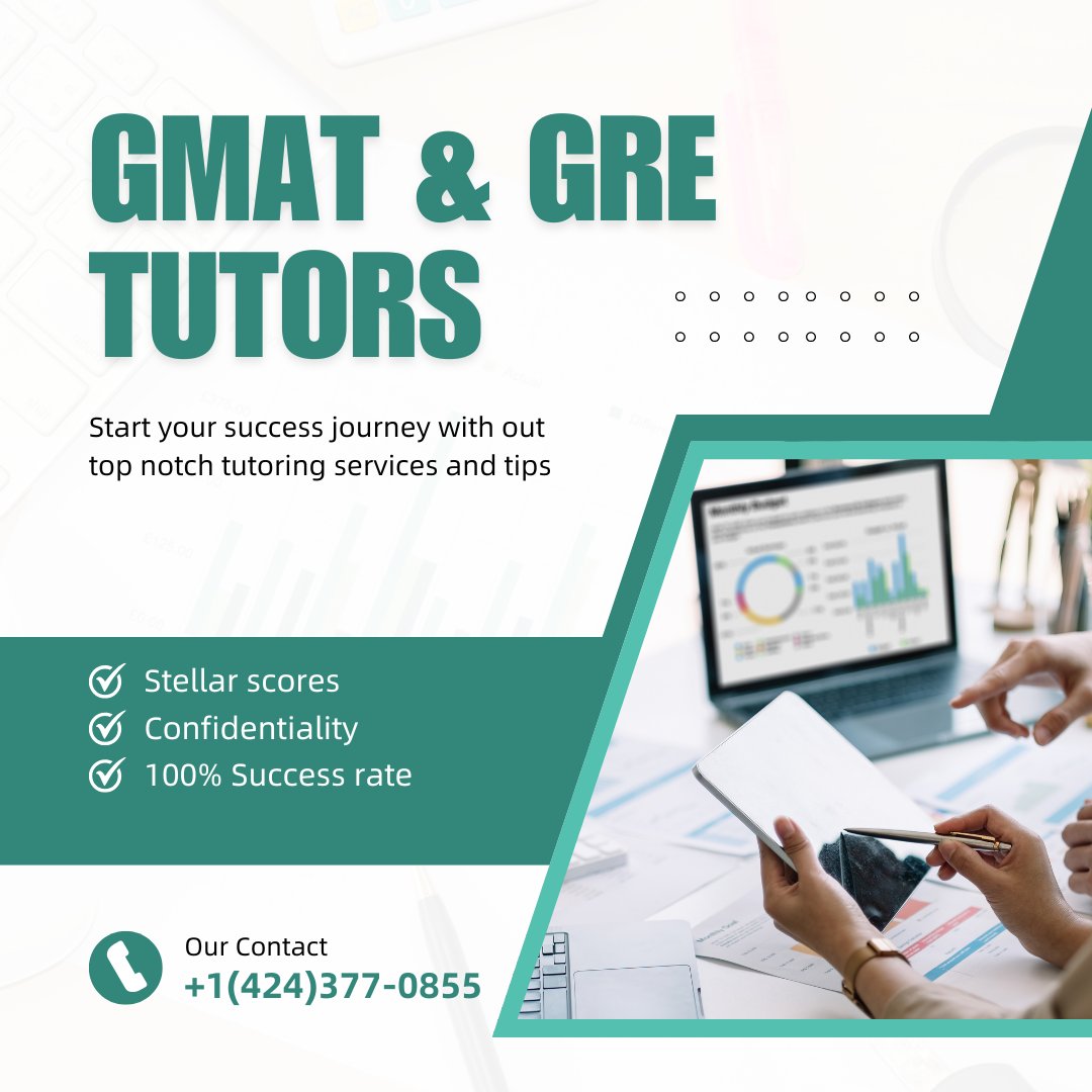 _theeprof's tweet photo. Smarter prep. Greater results.
Get trained by professional GMAT &amp; GRE tutors who understand what it takes to reach the 700+ and 320+ club!
📲 WhatsApp: +1 (424) 377-0855
#GREMastery #GMATMastery #ExamMentorship #GraduatePrep #OnlineTutor #StudySupport #AffordableRates https://t.co/wKUSn3p0gD