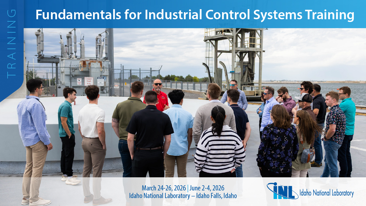 INL's tweet photo. Join @INL's #IndustrialControlSystems (ICS) trainings for participants from any sector & job role β no prior ICS knowledge required.
The intro course provides foundational knowledge, hands-on learning, real-world insights & more.
Sign up: https://t.co/ZkNR6WoawW
@DOE_CESER https://t.co/AzvdKSDW0V