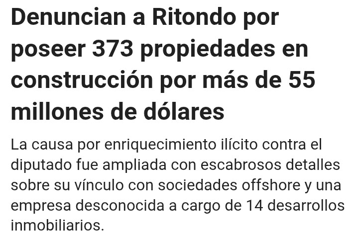 Ah!! Pero chiqui tapia tiene una quinta...🙄