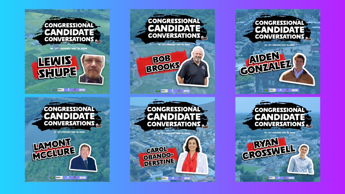 LVwithLove's tweet image. New special series drops Thursday: Congressional Candidate Conversations! 

We just need Ryan McKenzie to complete our Pokemon set and we'll have them all! 

#lehighvalley #PA7
