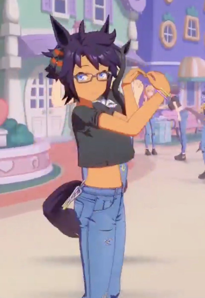 theres a new npc uma that looks like june egbert idk how to feel about this