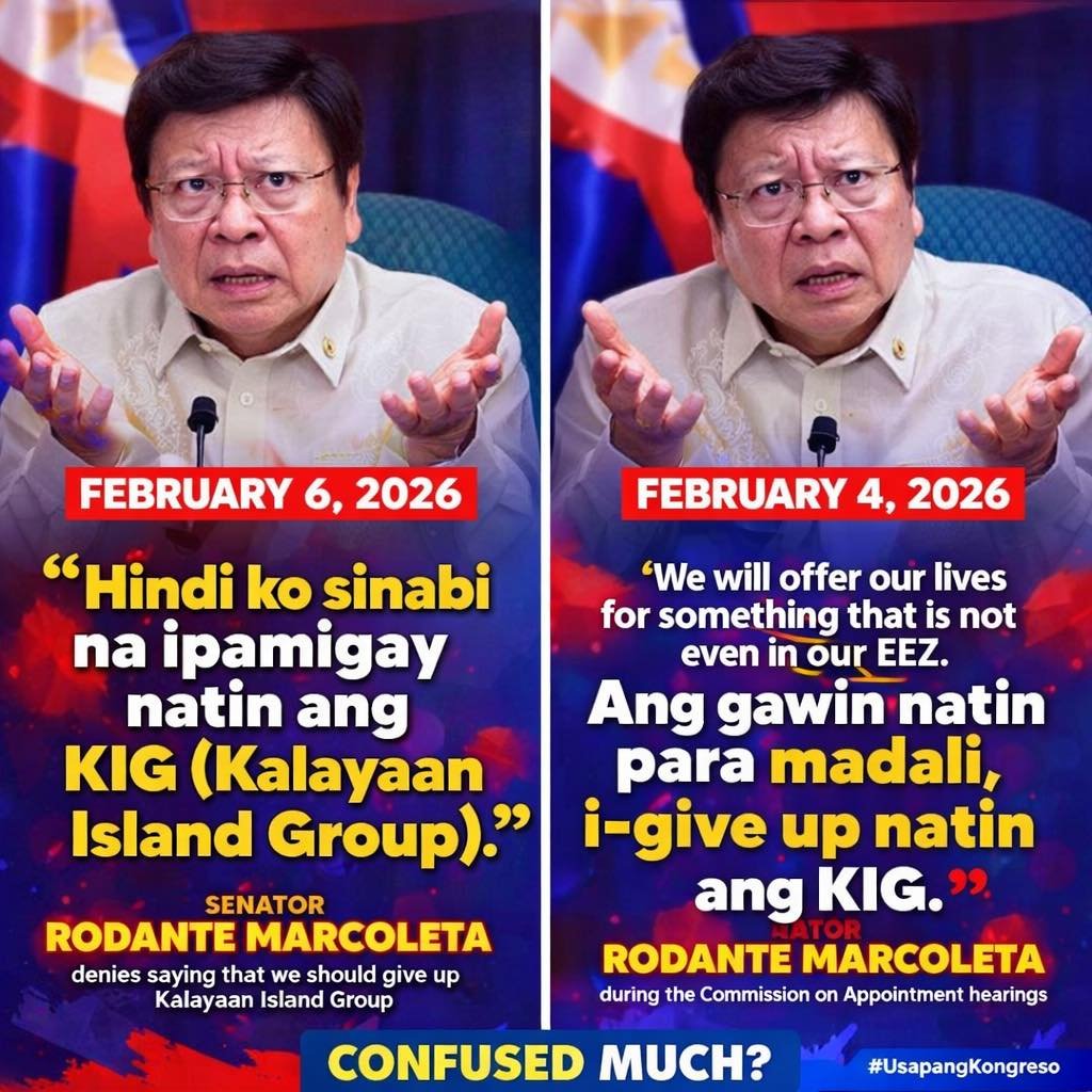 leisbeth_recto's tweet photo. SINUNGALING. TRAYDOR. 📢

Kinakampihan niya ang mga mamamatay-tao at magnanakaw na Duterte.

Kinakampihan niya ang mga magnanakaw na Discaya. 

Kinakampihan niya ang magnanakaw na Tsina.

HINDI SIYA NARARAPAT SA SENADO! 👎

#MarcoletaResign https://t.co/sd5vwzuKh4
