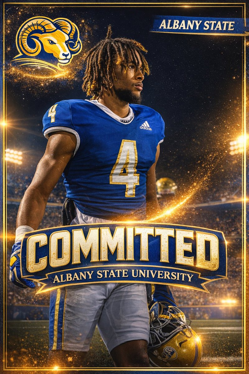 BLESSED TO BE COMMITTED TO ALBANY STATE UNIVERSITY 🐏💙💛. Thank You God 🙏🏽.
Thankful for all the coaches at CGTC.
<a href="/CoachKato97/">Coach Kato Hitson</a> <a href="/Coachvetmiller/">Coach Vet Miller</a> <a href="/CGTCAthletics/">CGTC Titans</a> <a href="/Kyled622/">Kyle Daugherty</a>