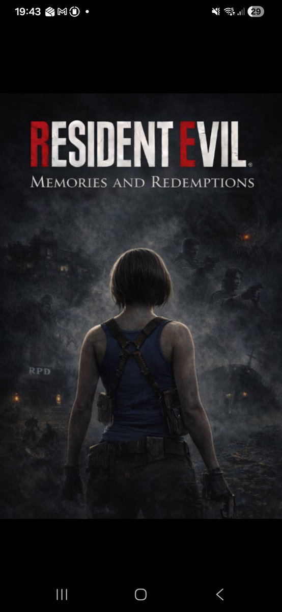 Ante la salida dd RE9 requiem no pude dejar de tener ideas para la siguente historia de mi saga favorita por eso junto a la IA desarrolle una idea...

Aca unas imagenes que se generaron jajaja...

#ResidentEvilRequiem #JillValentine #ResidentEvil3remake