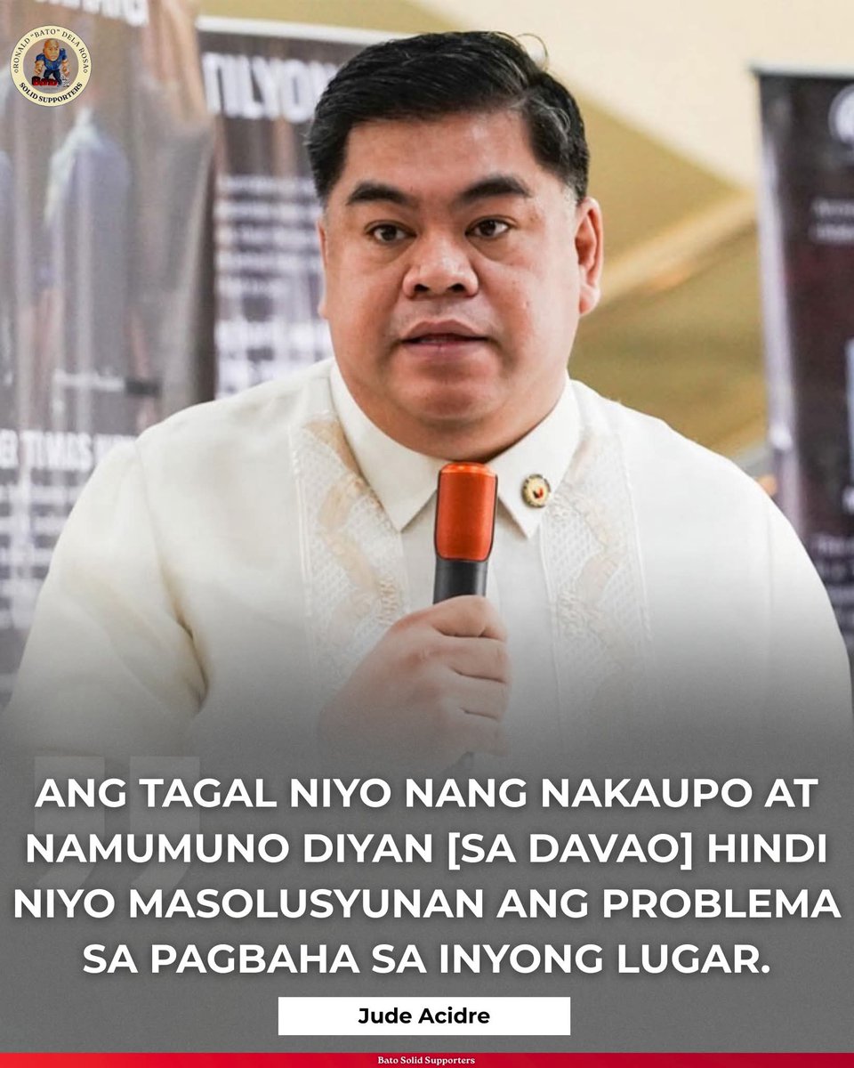 Bilang isang Kagalanggalang ng Mambabatas hindi nya daw kailanman sinabi yan.

Fake news daw yan at sinisiraan lang sya.

😂😄🤣😅