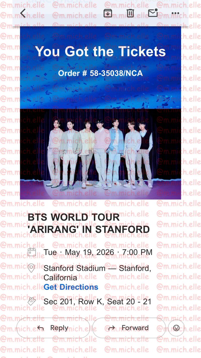 mari⁷ is seeing bts💜 tweet media