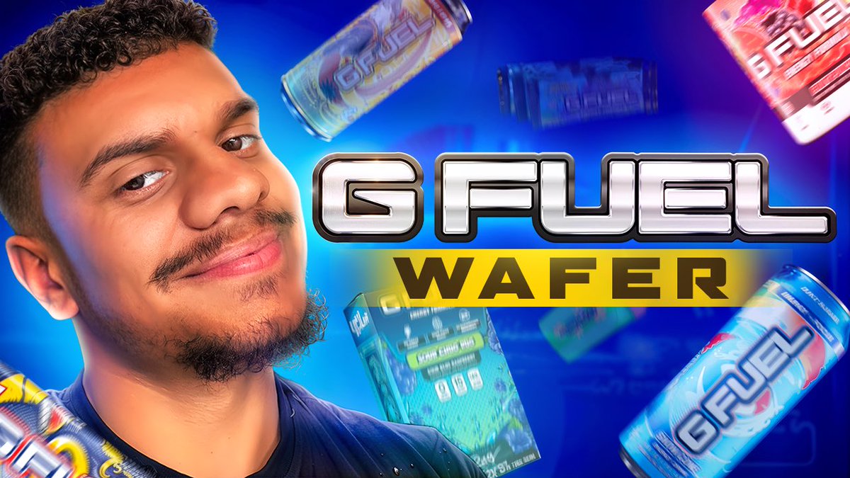 I’m proud to announce I’m a <a href="/GFuelEnergy/">G FUEL®</a> ambassador! Time to bring the best energy drink brand to the Pokemon scene 🙌🏾  My first order was back in 2020, it’s been a long time and they have so many new flavors! Use code WAFER at checkout for 30% off. 

Definitely going to start