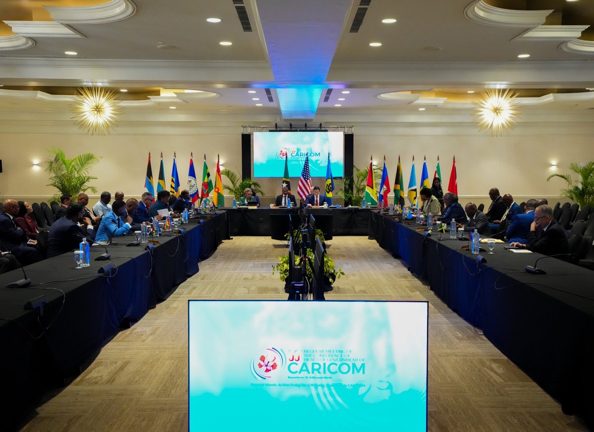 The U.S. has long been Caribbean nations’ most reliable partner. In today’s meeting with Caribbean Community leaders we reaffirmed our shared commitment to greater security in the region.