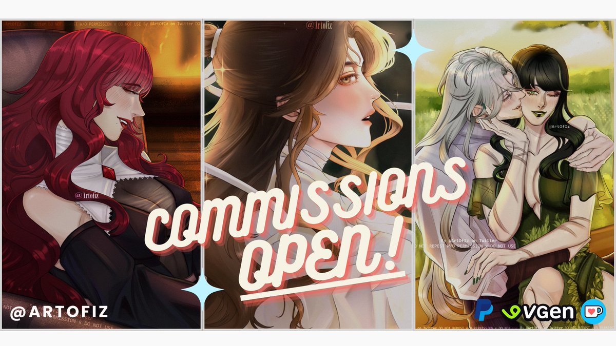 IZ 💌 comms open tweet media