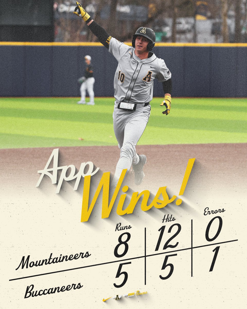 App State Baseball tweet media