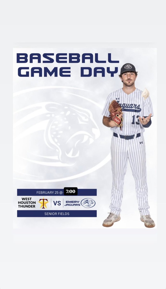 Emery Jaguar Baseball tweet media