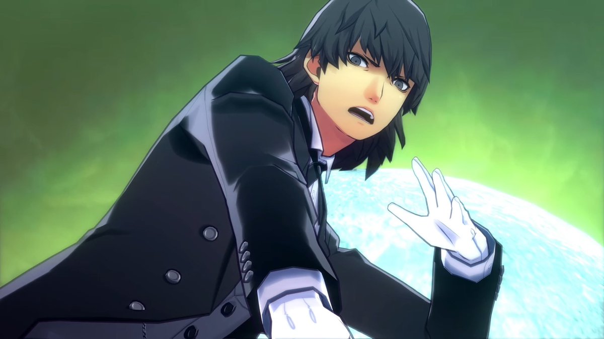 髪結んでても下ろしてても好きィィ😍💞 罪深い男だよ、荒垣真次郎