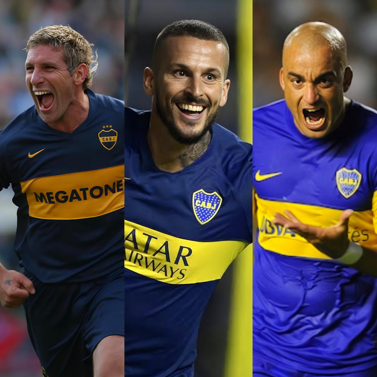 Estos son los 3 mejores números 9 que tuvo Boca en los últimos 30 años. Dato extra de color: a los tres, los trajo el Macrismo.