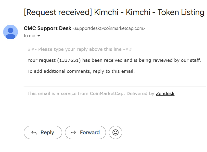Successfully applied for CMC listing with request ID of 1337651
much wow 🐶🐶