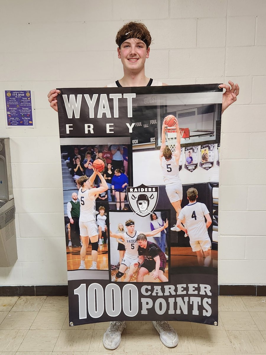 1,000 career points!