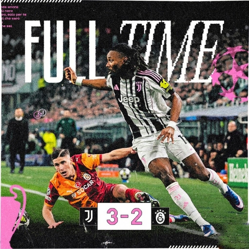 يوفنتوس.. خروج بشرف وكبرياء الأبطال! ⚪️⚫️
​مباراة ستبقى في الذاكرة طويلاً، ورغم مرارة الوداع وألم الخروج، إلا أن ما قدمه "اليوفي" اليوم يستحق كل التصفيق والاحترام.
​على جمهور السيدة العجوز أن يرفع رأسه عالياً ويفخر بهذا الفريق؛ فما فعله اللاعبون على أرض الملعب كان ملحمة كروية