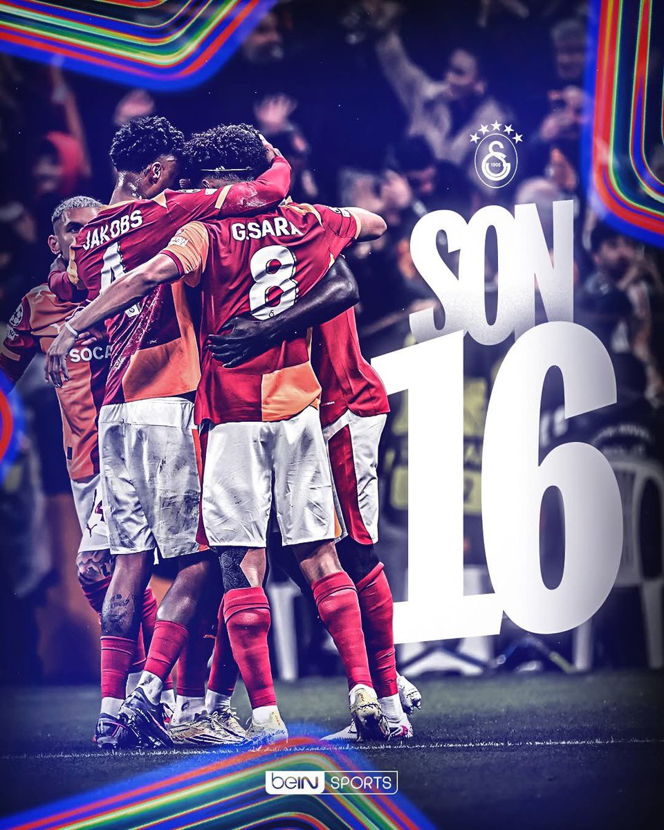 FirinHilmi's tweet photo. 🤲🇹🇷ELHAMDÜLİLLAH 🇹🇷🤲
🇹🇷 ⚽ 🇹🇷GALATASARAY SON 16'DA!🇹🇷 ⚽🇹🇷

Şampiyonlar Ligi Play-Off Turu'nda ilk maçı 5-2 kazanan Galatasarayımız , deplasmanda 3-2 mağlup olmasına rağmen Son 16 Turu'na kaldı. https://t.co/9HoqDcQdrG
