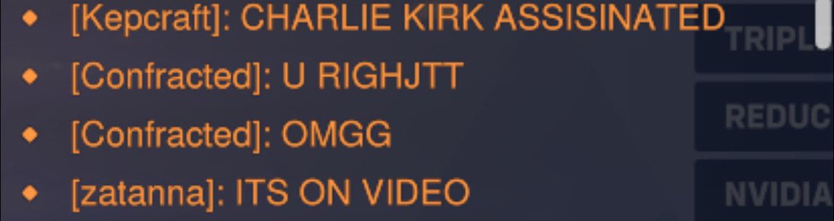 This is how I found out about Charlie kirk btw😭