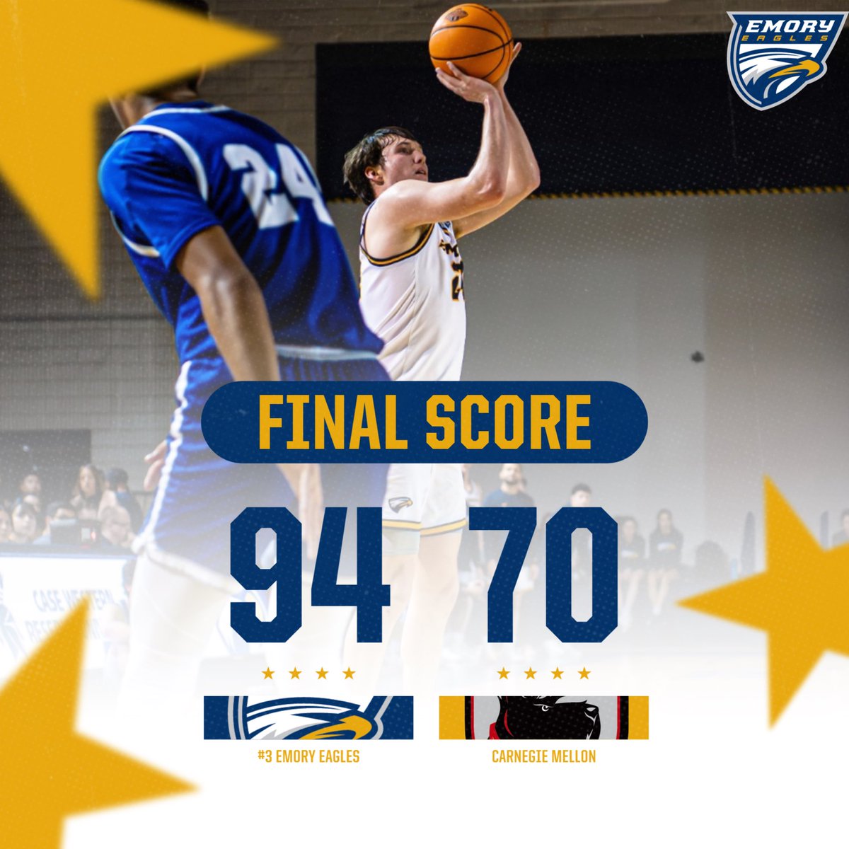 Emory Athletics tweet media